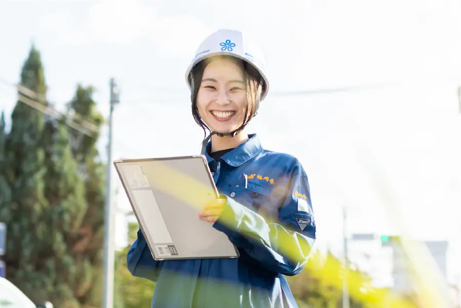 久留米県土整備事務所（入庁３年目）